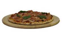 tomate-mozzarella-jambon cru-basilic